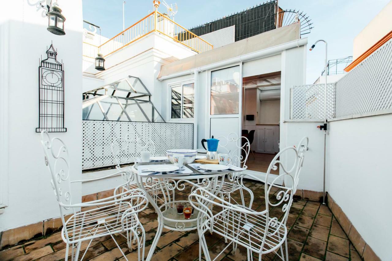 Bright Duplex W/ Terrace Sevilha Exterior foto